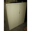  4' , 2 door Storage Cabinet, Taupe